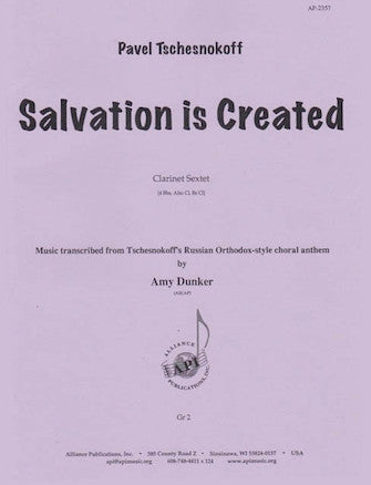 Salvation Is Created - Clarinet Choir (6)