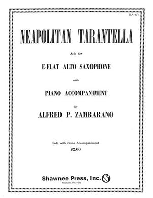 Neapolitan Tarantella Alto Saxophone/Piano