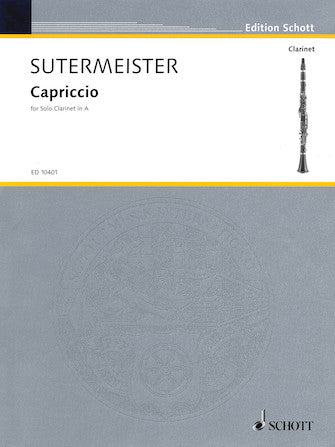 Capriccio for Solo Clarinet (1946)