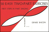 50 Easy 2-Part Exercises
