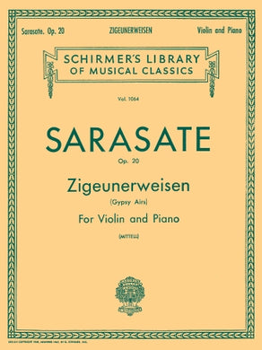 Zigeunerweisen (Gypsy Aires), Op. 20