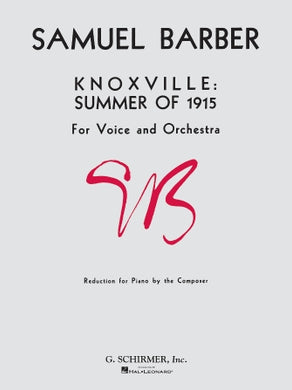 Knoxville: Summer of 1915