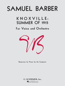 Knoxville: Summer of 1915