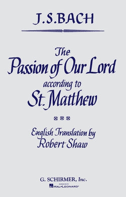 St. Matthew Passion