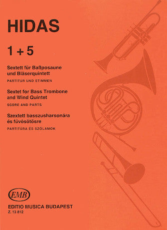 1 + 5 - Sextet for Bass Trombone & Wind Quintet