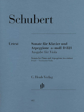 Sonata for Piano and Arpeggione A minor D 821 (Op. Posth.)