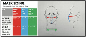 Singer's Mask Adult Size with Elastic Ear Loops